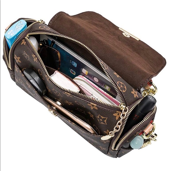 Women's Chain Handbag Printed Shoulder Messenger - Picture 2 of 6